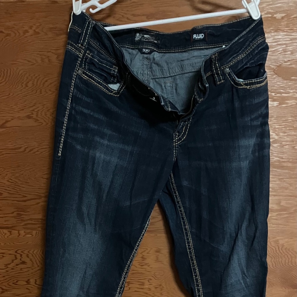 Silver jeans